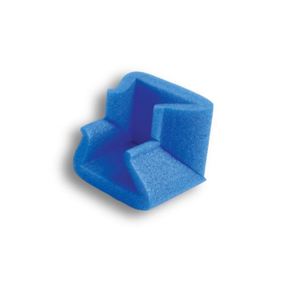 Materijali. Zaštitno pakovanje. Pakovanje penastim materijalima. Penasta zaštita ivica u obliku kuta